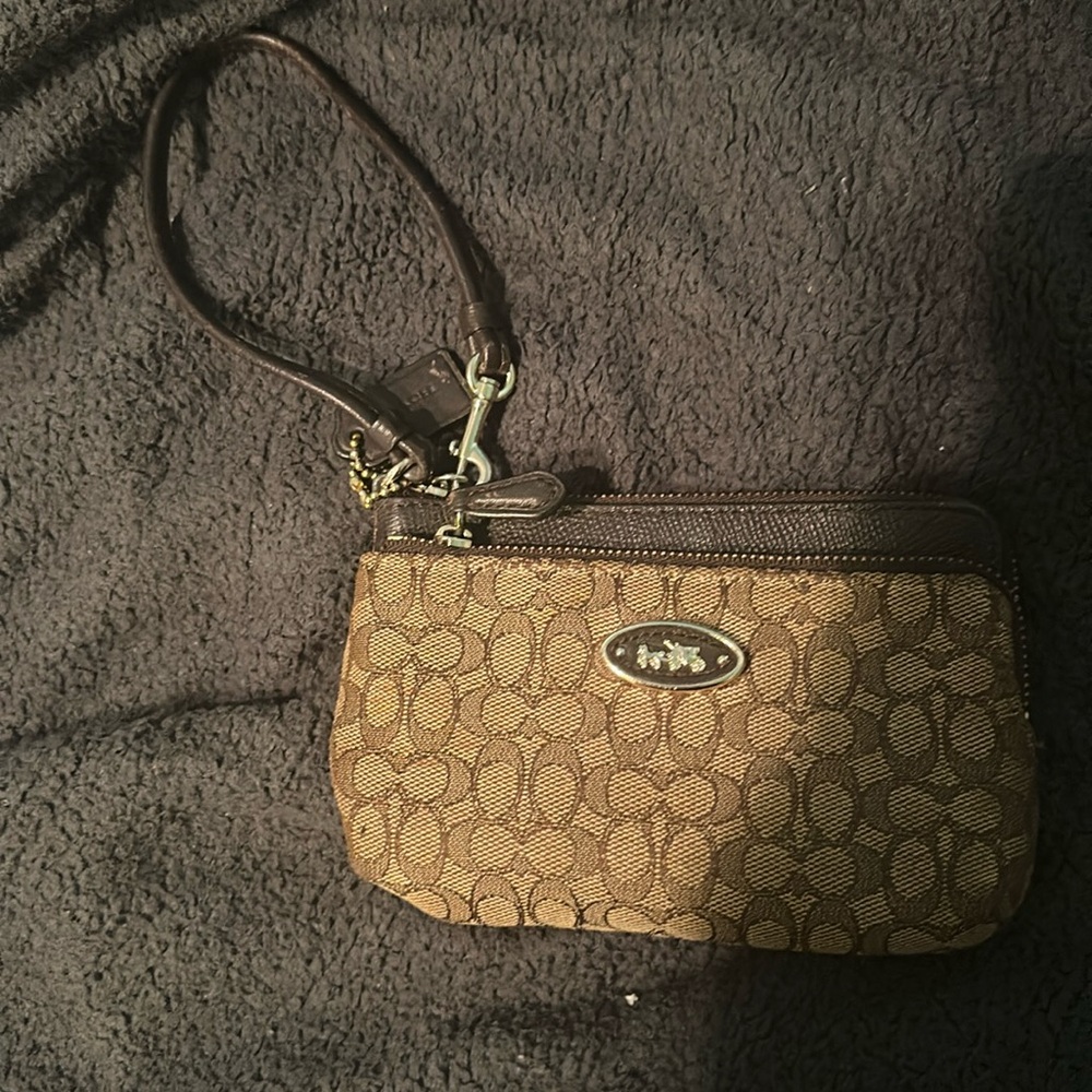 Coach wallet wristlet
